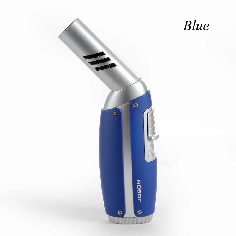 Wholesale mini cigar torch lighter Rotational single flame gas refillable jet lighter