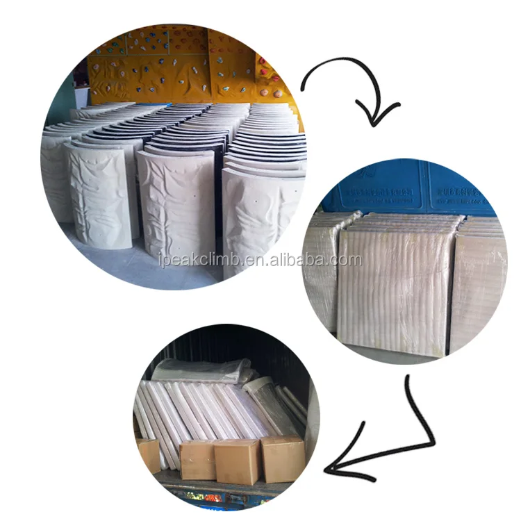 On promotion! The artificial rock climbing wall panels with CE and ROHS