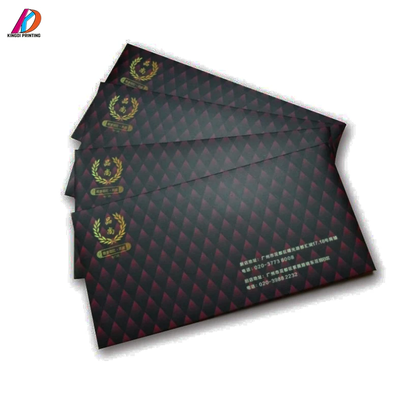 Custom Design Luxury Thick Envelope  for Wedding
