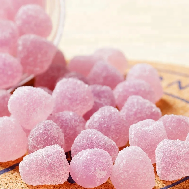 Fruity Vitamin Gummies Grape Seed Vitamin E Pectin Gummy Candy