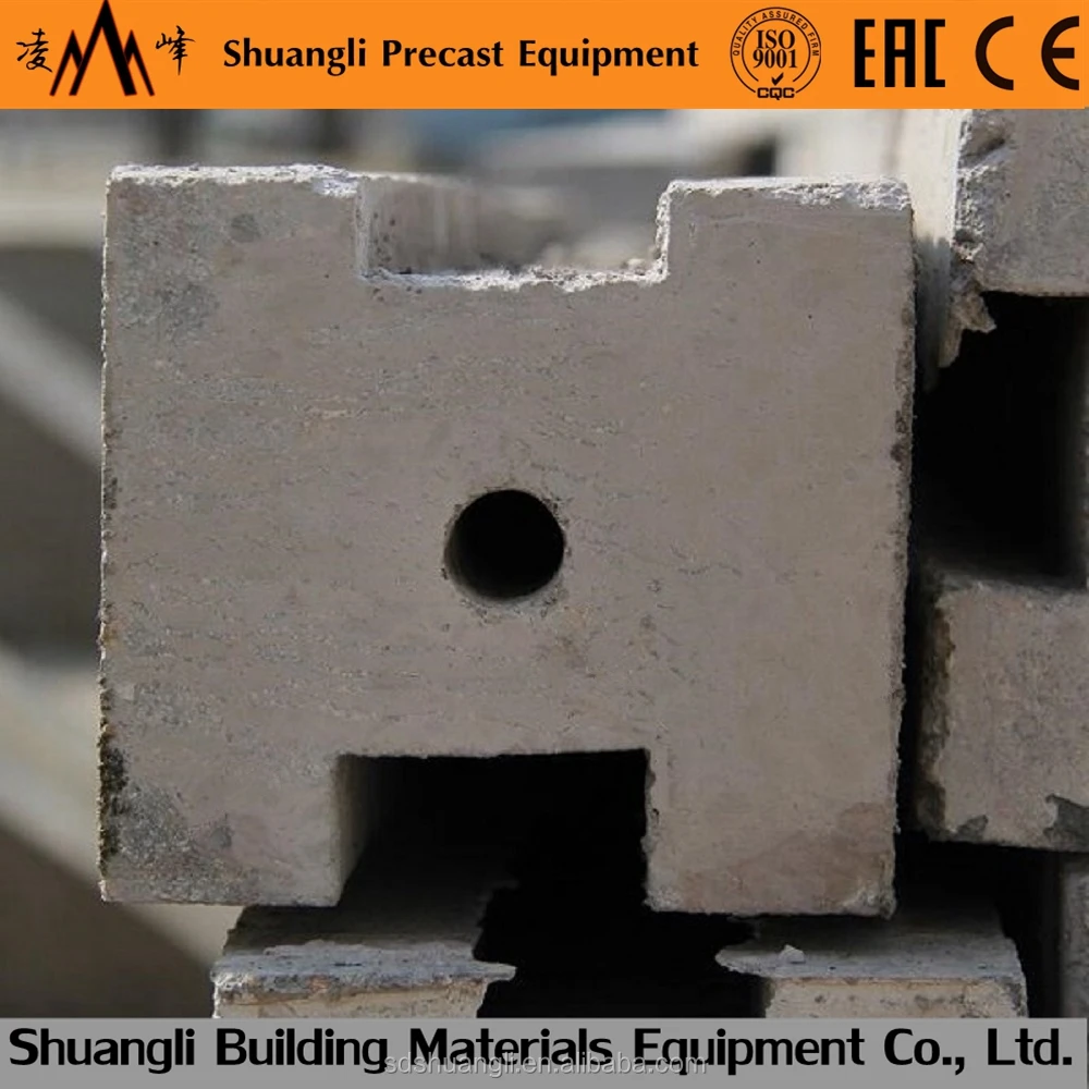 overseas products precast cement fencing pole making machine made in china