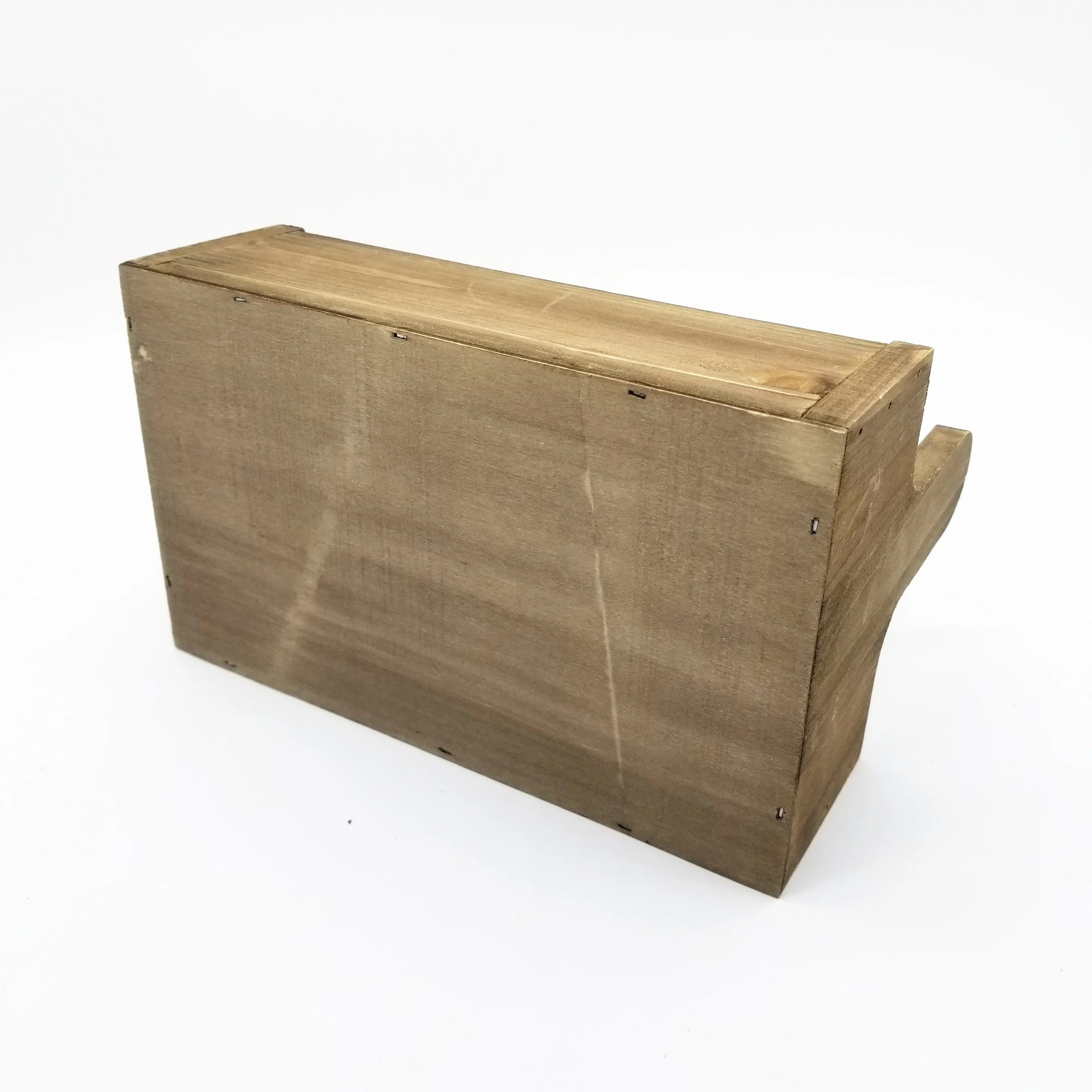 
Natural Material Hand Wooden Hanging Garden Basket Storage Box 
