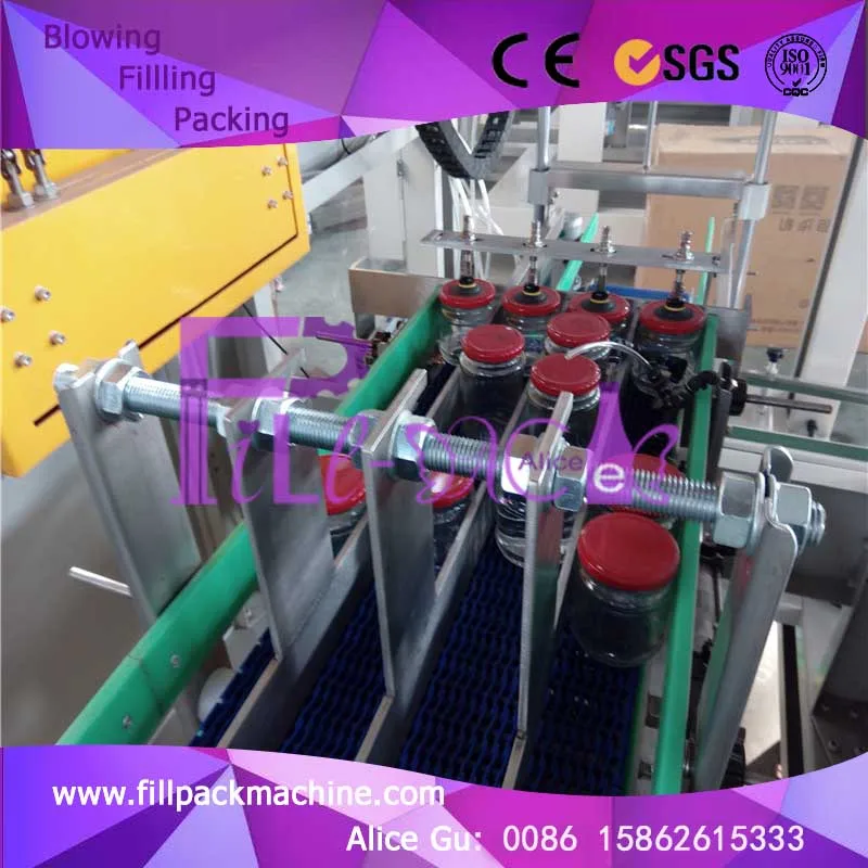 
Fully automatic Case / carton / box packer for juice bottles 