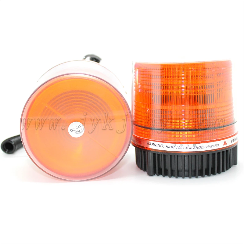 Magnetic mount led rotary warning beacon light for truck car