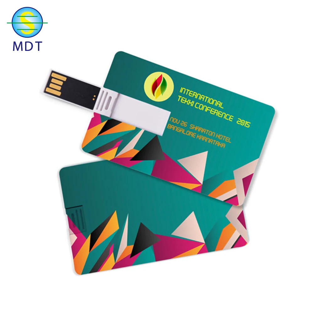 Высококачественная визитная кредитная карта usb 128-32 Гб