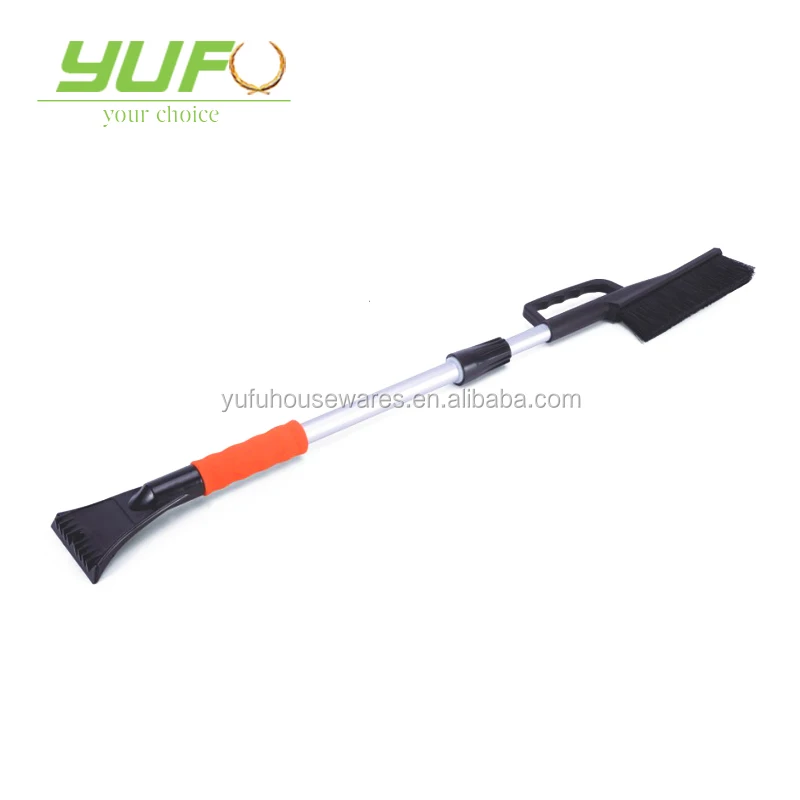 55' snow brush, plastic ice scraper for car