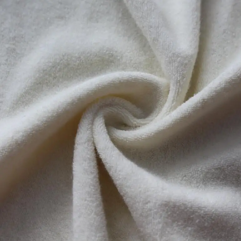 knitted hemp terry with spandex,hemp spandex fabric for baby diaper