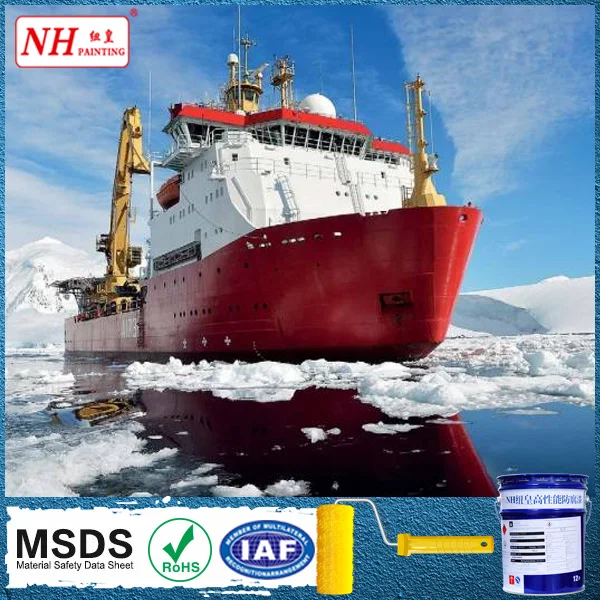 Marine epoxy paint boat