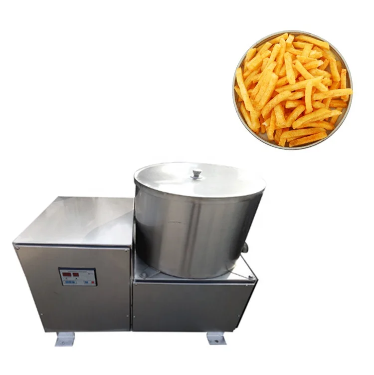 High efficiency Stainless Steel Deoiling Machine Potato Chips Deoiler for Sale