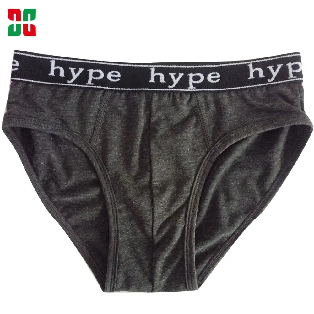 Qute logoed boy briefs underwear for children