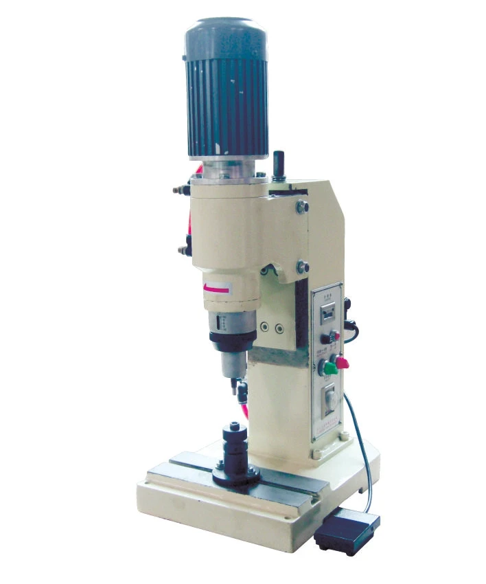 
CD small pneumatic orbital riveting machine for hardware 