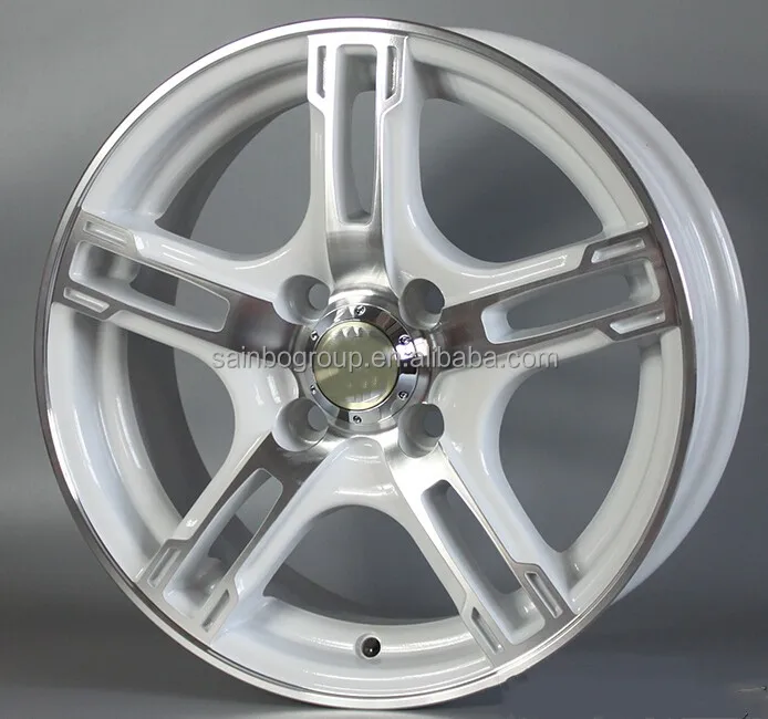 red heart/Love 14 inch 6.0 black alloy wheel for car