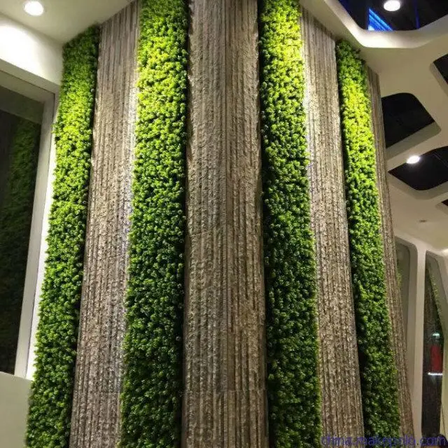 hot selling factory price new designed popular artificial plant wall vertical wall garden with high quality