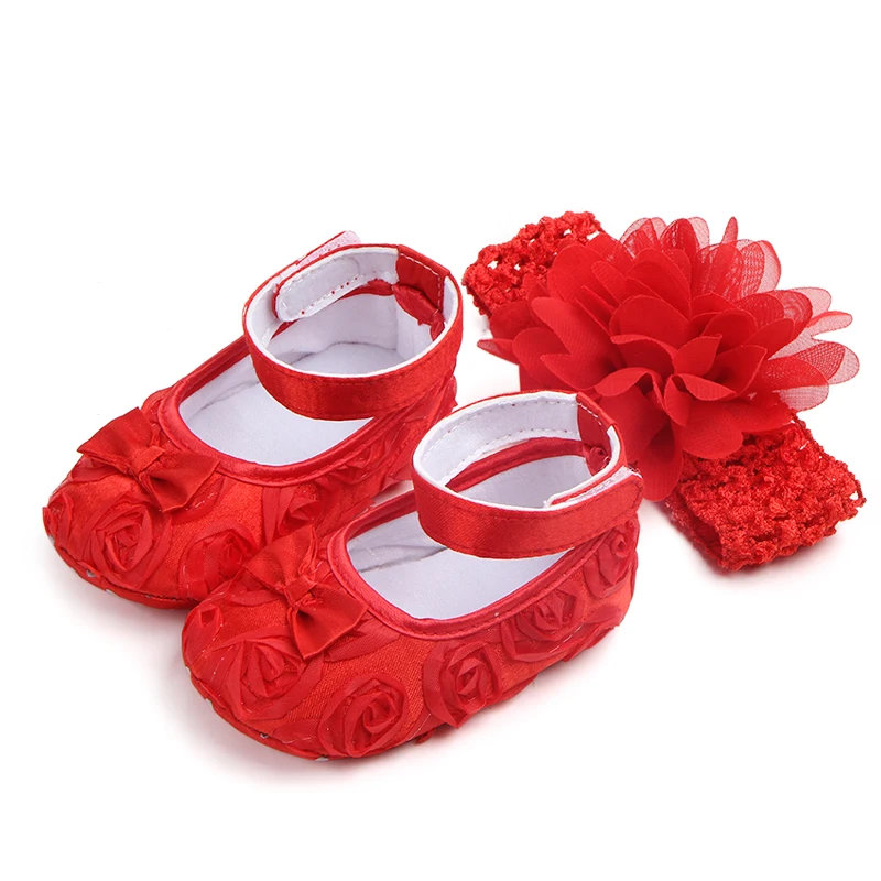 Новое поступление, повязка для волос и детская обувь, Дизайн OEM, детская обувь с повязкой для волос