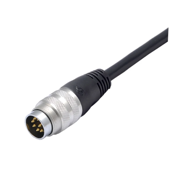 Круговой разъем M16 Series IP67 IP68 2 3 4 5 6 7 8 12 14 19 24 Pin M16