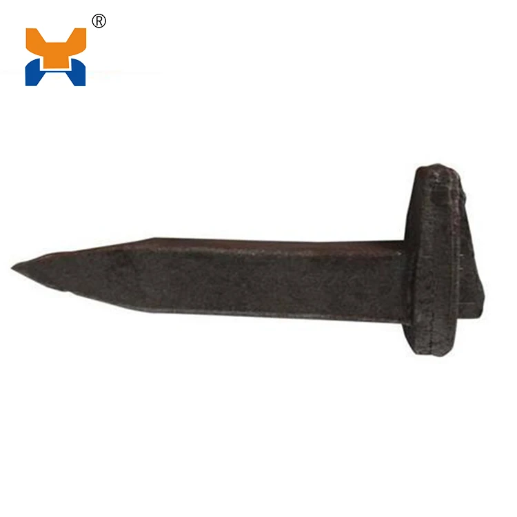 Q235 rail fastening system rail Track spikes, railroad nails