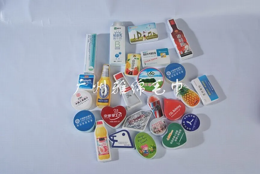 Promotional cotton custom mini compressed hand towel