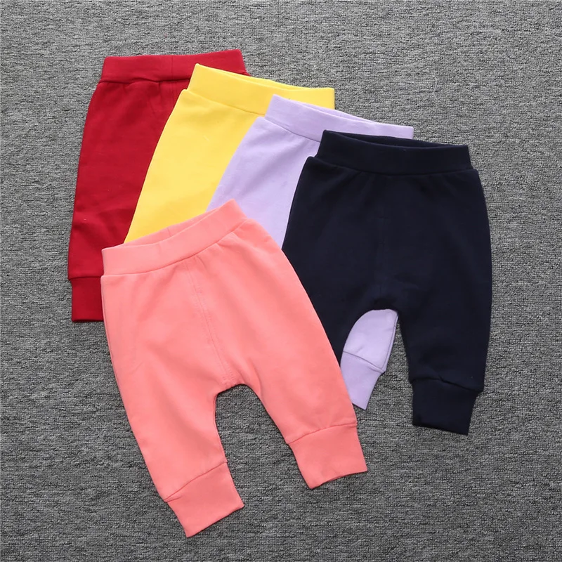 
Newborn Infants Baby Boys Girls Pants Long Pants Bebes Harem Leggings 