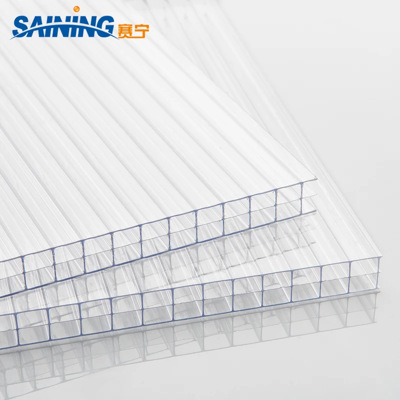 Ясно консерватории крыши тройной стеной makrolon лист