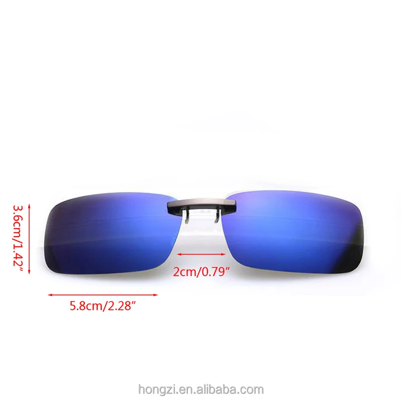 hot sale Polarized Clip On Sunglasses Men Driving Night Vision Lens Sun Glasses Male Anti-UVA UVB For Women & Man