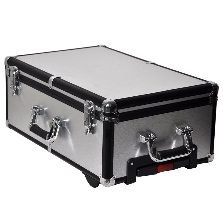 Long reinforce durable hardware flight equipment aluminum tool case