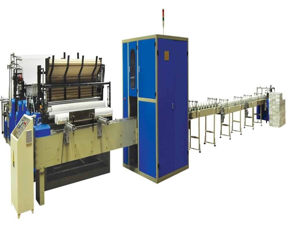 Fully Automatic Toilet Paper Roll and Kitchen Towel Production Line