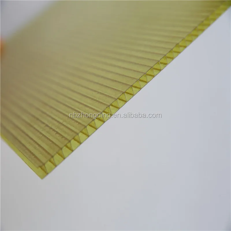 6 мм полый двойной лист из поликарбоната