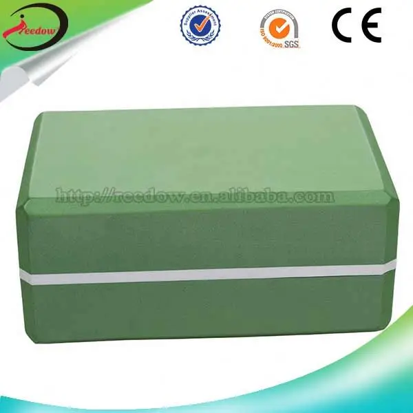 
canoe foam block Reedow brand 2016 hot sale EVA yoga foam block 