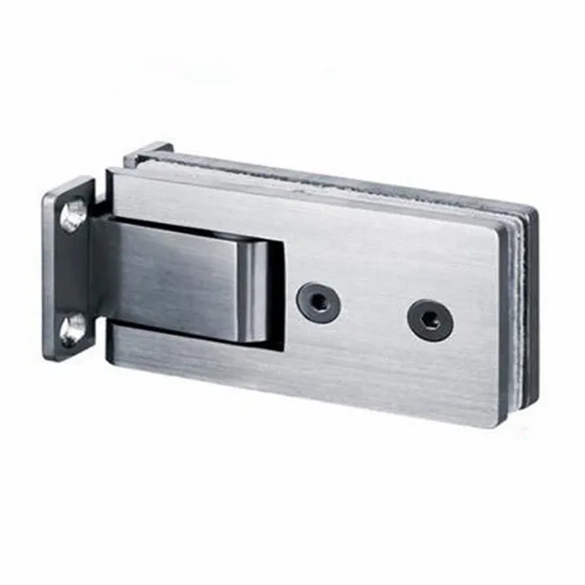 Stainless steel heavy duty glass shower cabinet door with pivot hinge