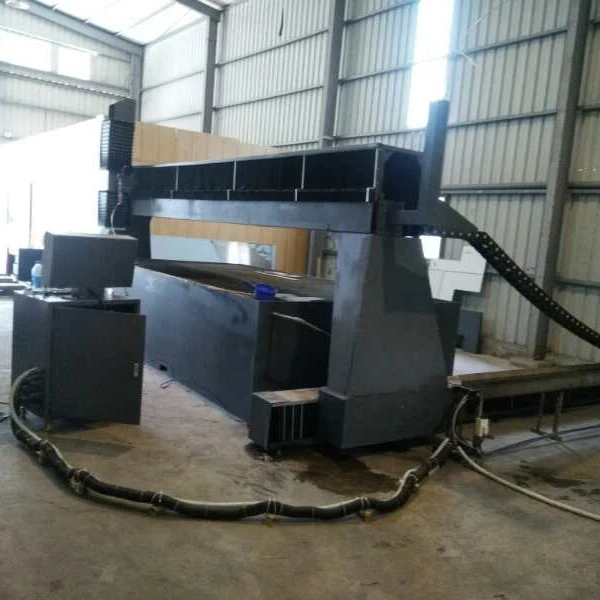 5 axis CNC водоструйный автомат для резки металла/гранита и мрамора; 5 оси струи воды