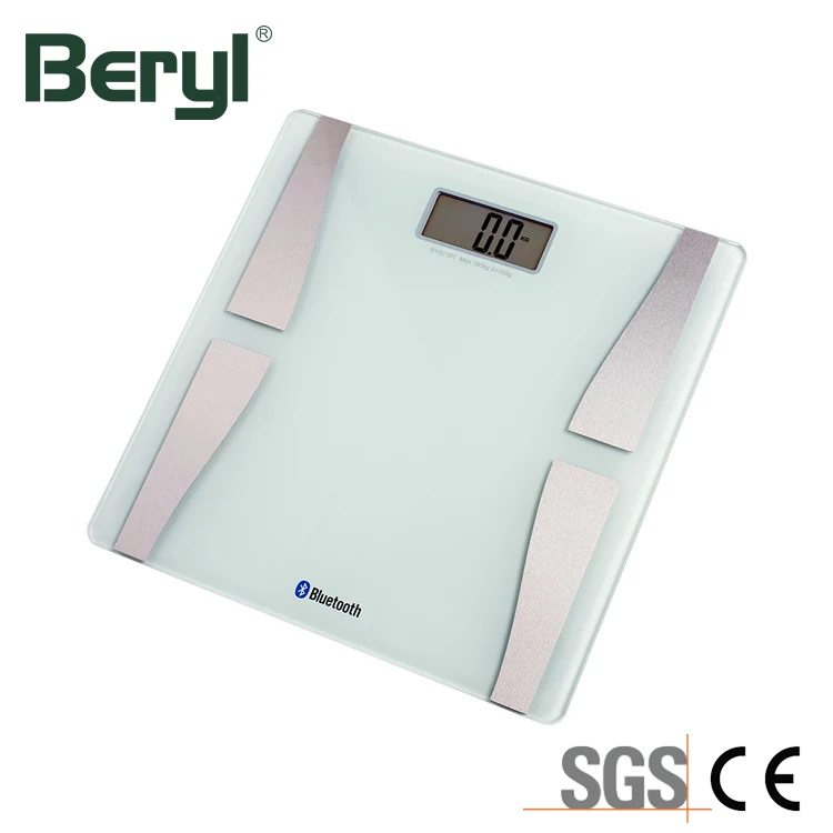 Professional Smart BMI Water Analyser BT Body Fat Scale With APP