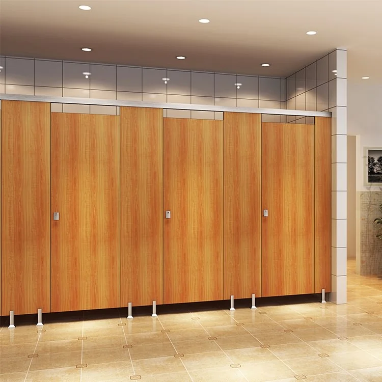 phenolic board commercial bathroom partition