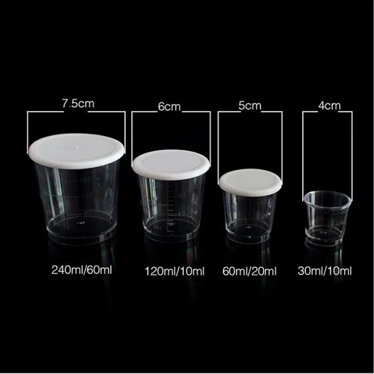 Factory hot selling 2l transparent measuring pp cup medical manufacturers