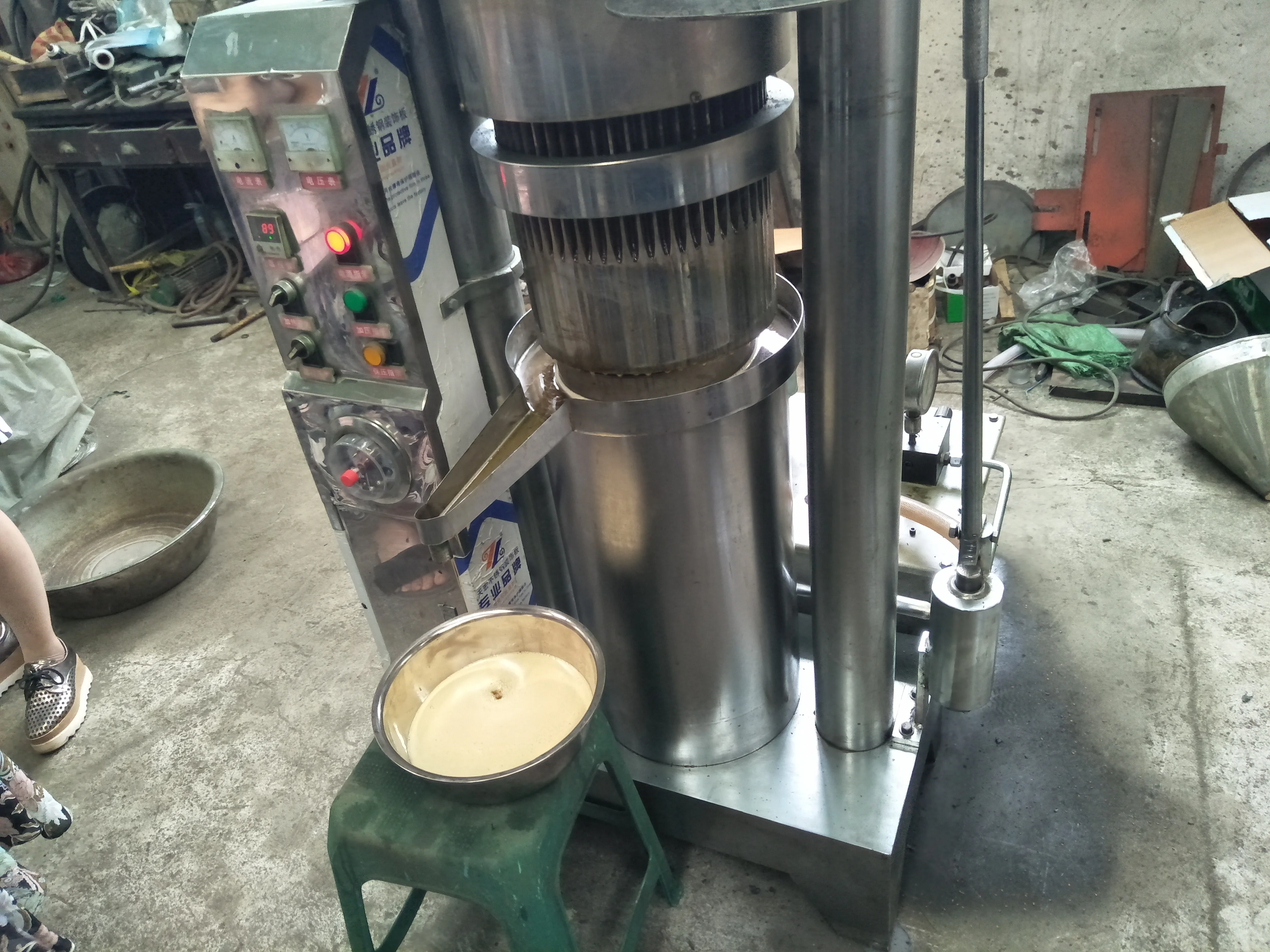 Shuliy Easy to handle hydraulic hemp oil press