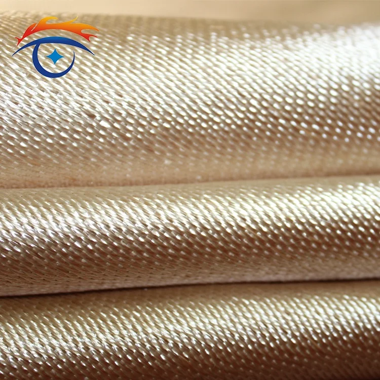 
Factory supply high quality Golden Fiberglass Cloth for welding blanket HT800 