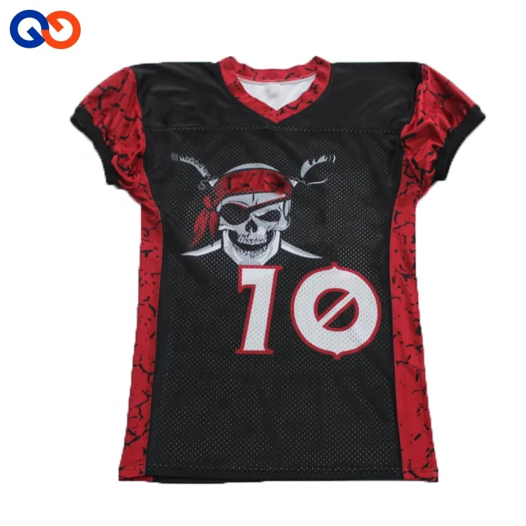 Flash sale new model black custom sublimation American football jersey for sports