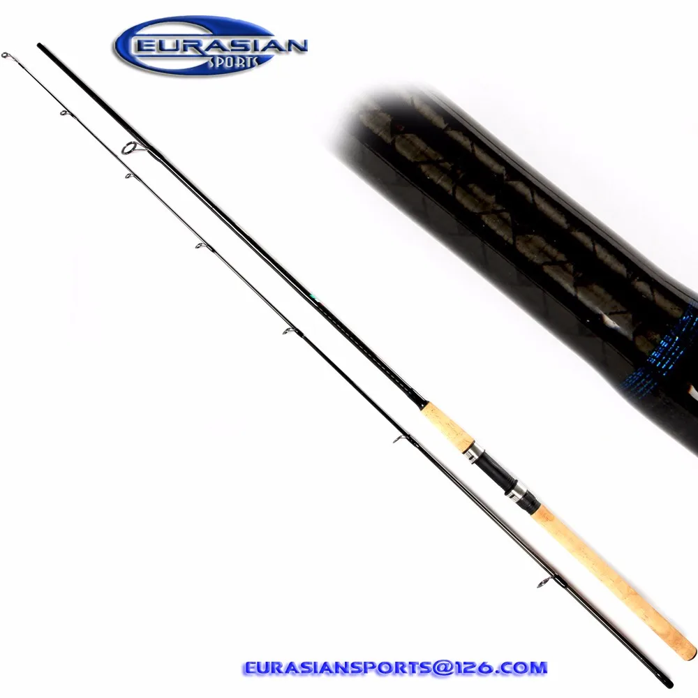 DY spinning rod 2.10m CW 20-50g 2 sections China manufacturer handle cork carbon spinning trout fishing rod