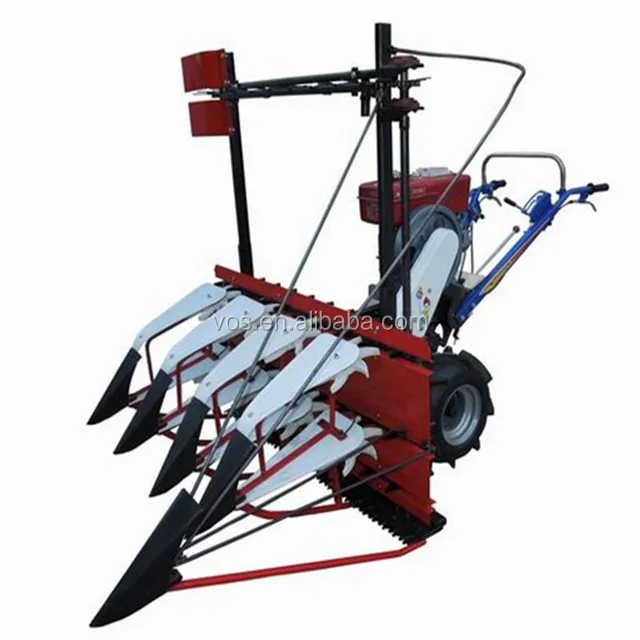 Mini reaper harvester machine, grass reaper binder bundling machine,tractor drive corn reed reaper cutter