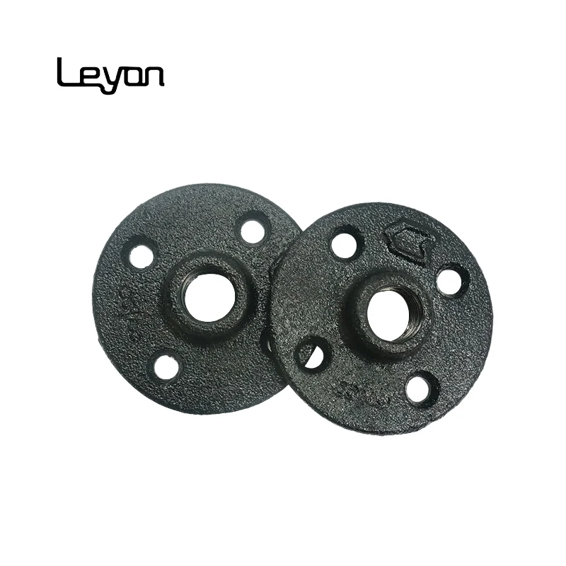 steampunk decor floating shelves hardware pipe fitting nipple 1/2 coating black flange industrial pipe brackets