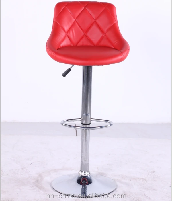 Modern Swivel height adjustable faux leather Bar Stool