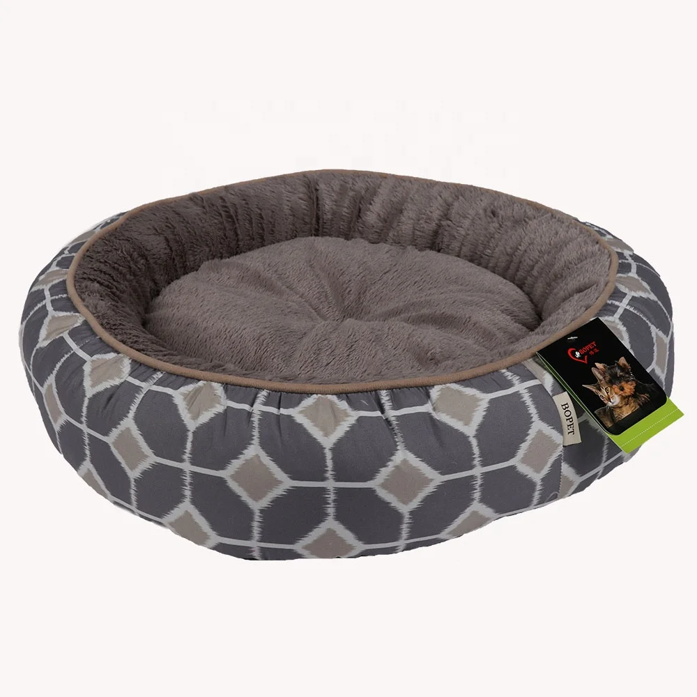 Unique Pet Product Donut Dog Bed Comfortable Warm Plush Pet Beds