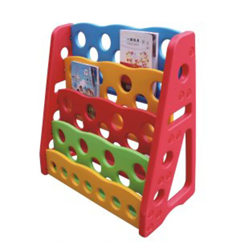 
kindergarten Kids Bookshelf, Bookcase Organizer, Cute Deer animal Book Rack Storage 