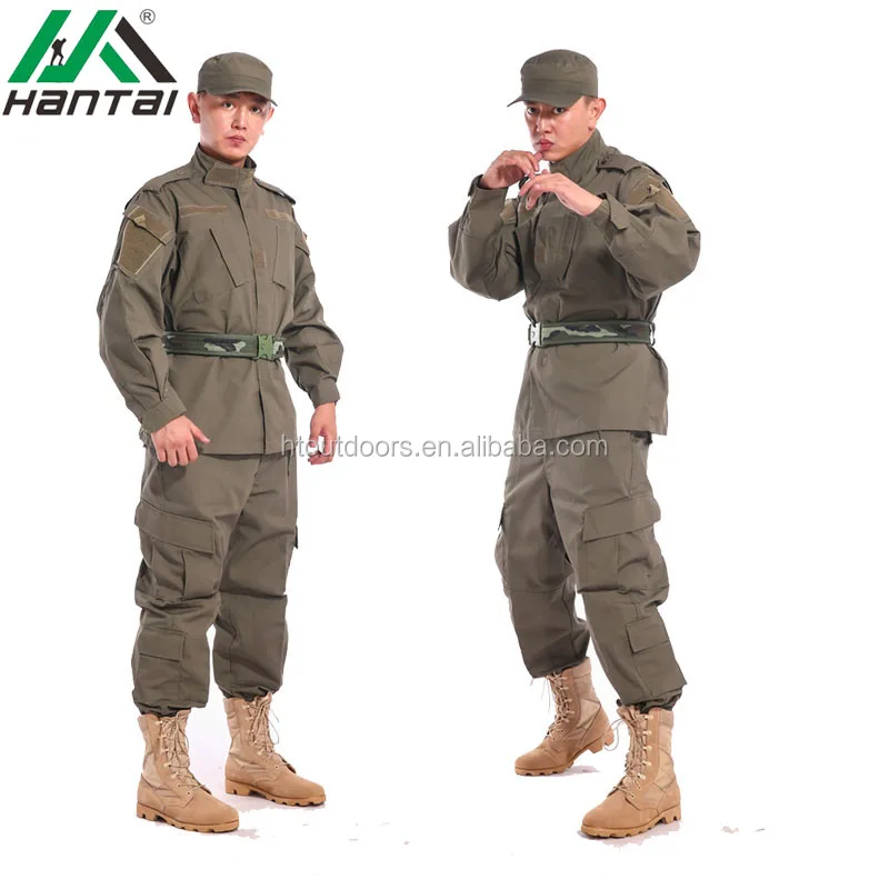 Made in China wholesale green military uniform