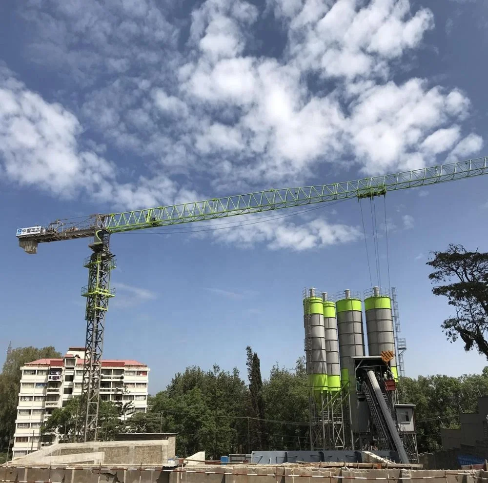 Hot selling China brand ZOOMLIOM 75m 16tons Tower Crane T7530-16 with high quality