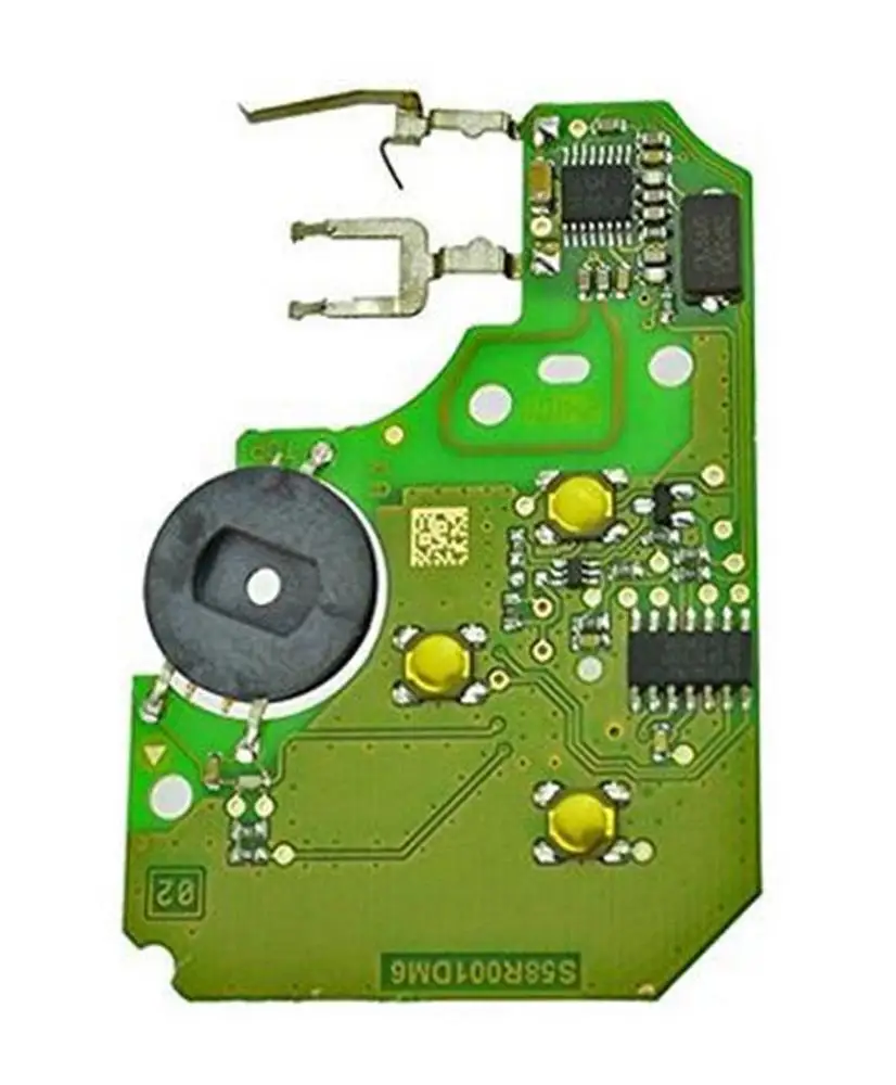 Remote Car Key Fob Case For Ren Megane II Scenic II Grand Scenic 2003-2008 3 Buttons PCF7947 Chip Smart Key Card