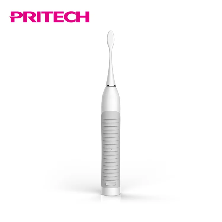 PRITECH OEM Customized Wireless Induction Charging Waterproof Adult Ultrasonic Electric Toothbrush