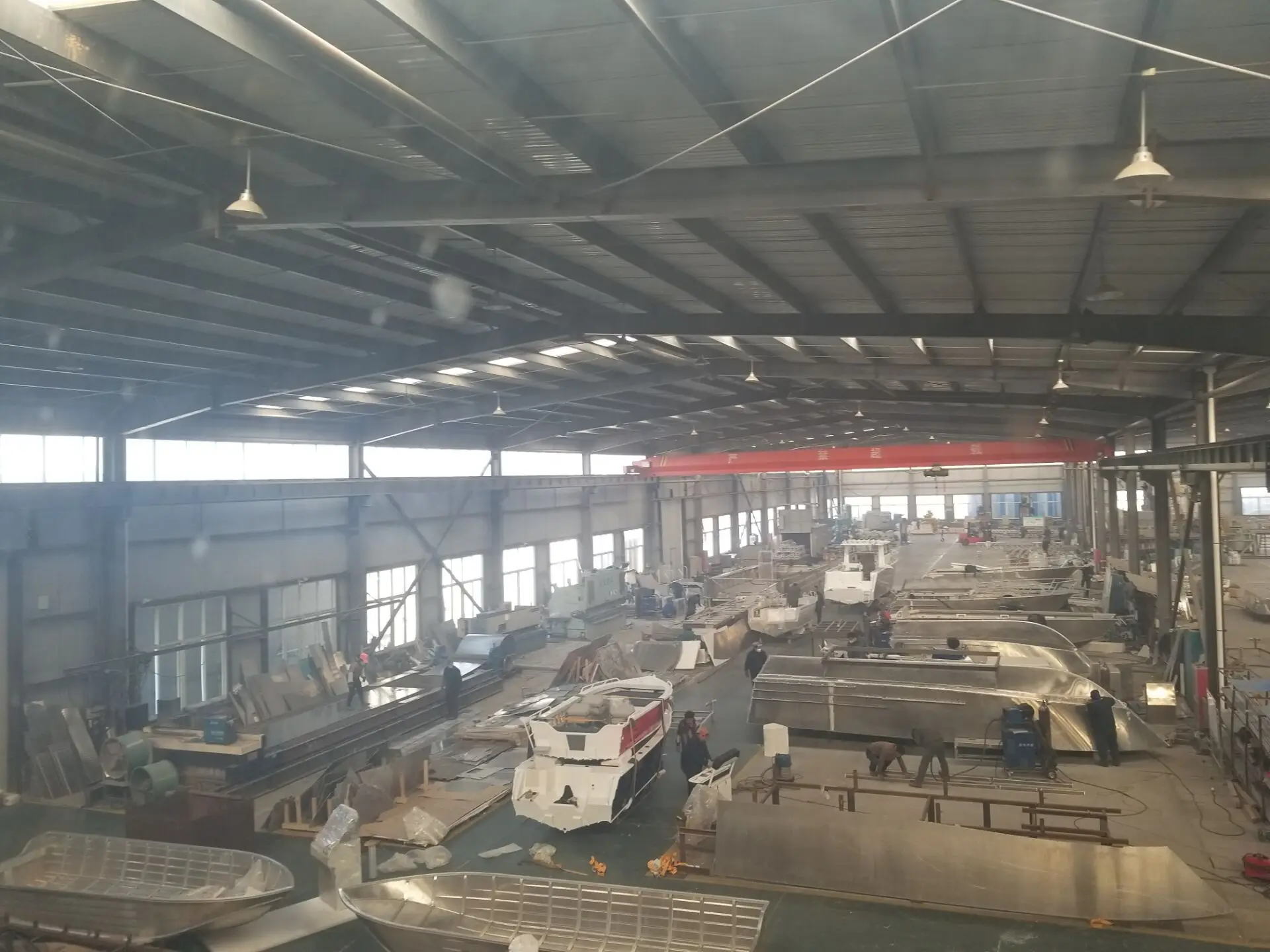 Yacht lifestyle 9.0m cabin hard top with fully enclosed windscreen Aluminium speed boat