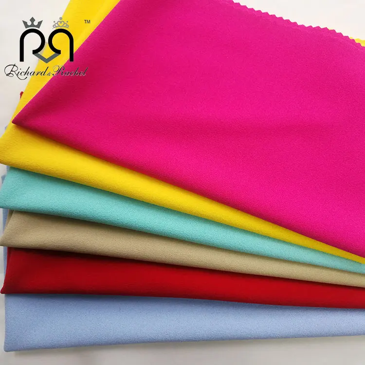 RNR TEXTILE 95%POLYESTER 5%SPANDEX SCUBA CREPE KNITTED FABRIC