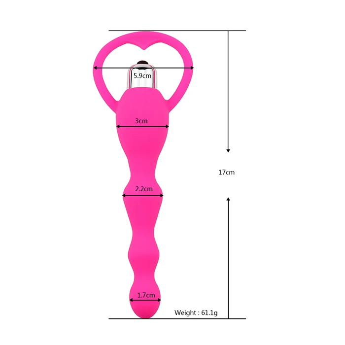 G-spot Rabbit Vibrator with12 Modes Waterproof Dildo Vibe Double Massage Clit Stimulator Anal Beads Vibrators Sex Toy For Women