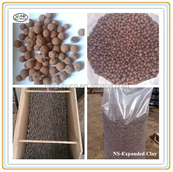 High strong storing water Expanded Clay pepples for Hydroponics